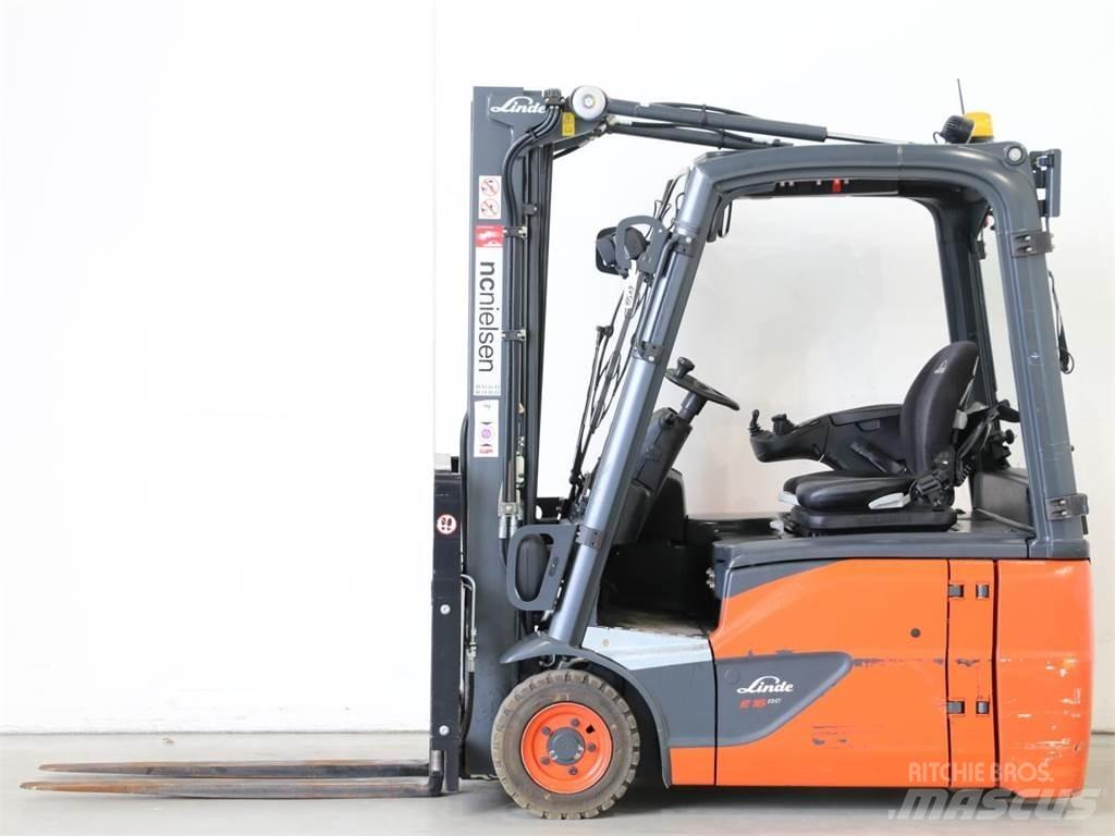 Linde E16 EVO/386-02 El gaffeltrucks