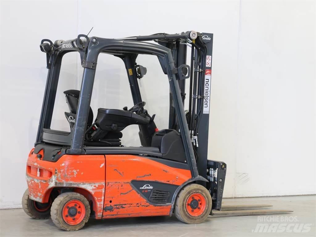 Linde E16P/386-02 El gaffeltrucks