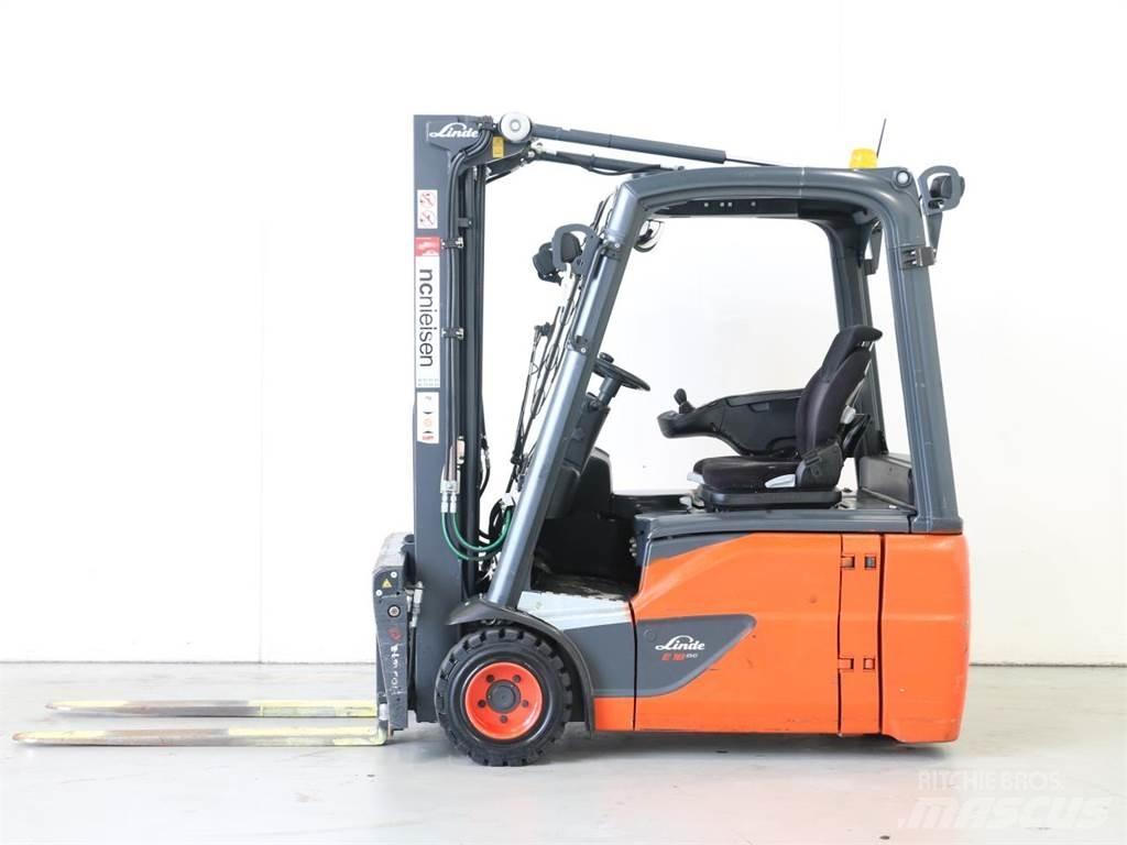 Linde E18 EVO/386-02 El gaffeltrucks