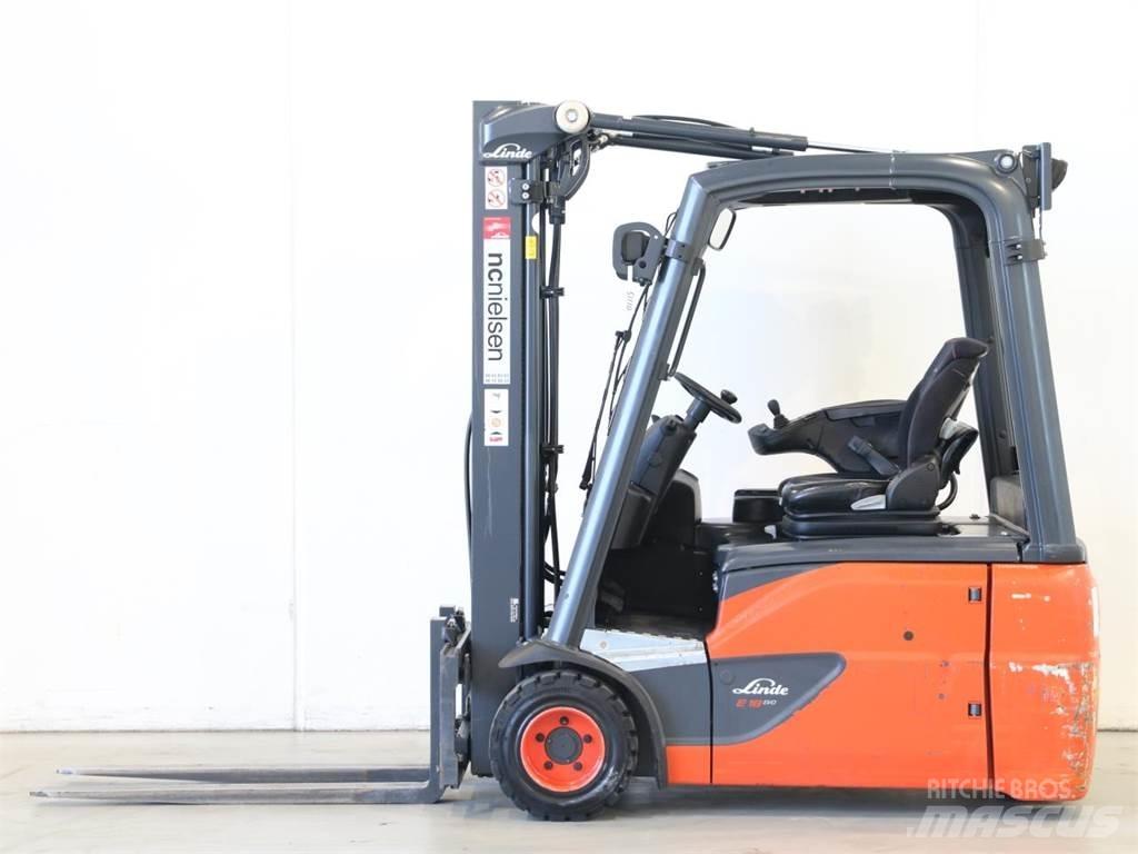 Linde E18 EVO/386-02 El gaffeltrucks