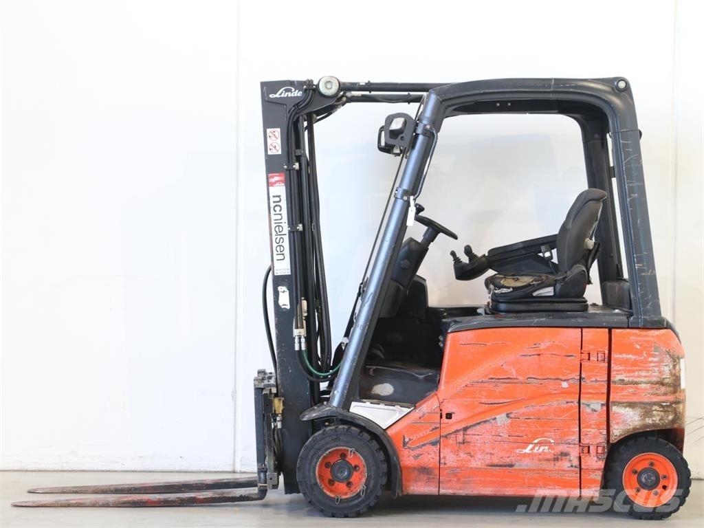 Linde E18PH/386-01 El gaffeltrucks