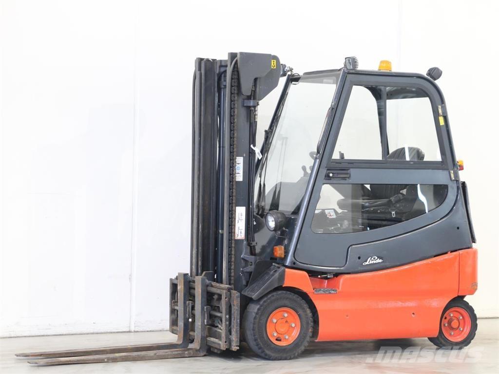 Linde E20/336 El gaffeltrucks
