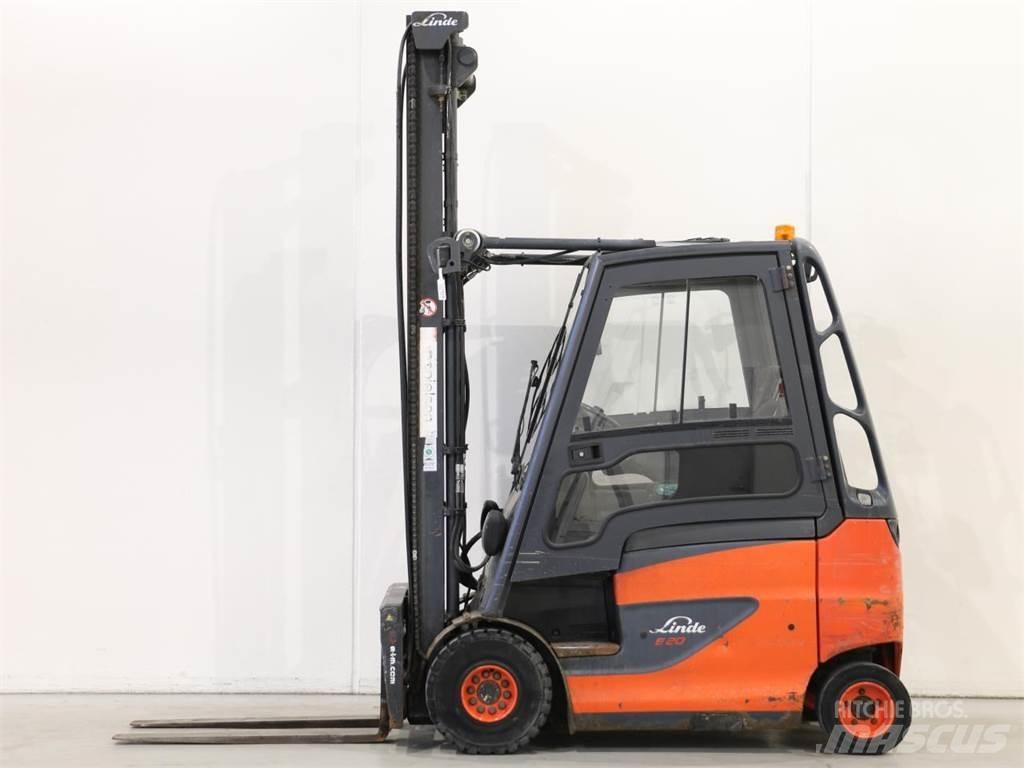 Linde E20/600H/387 El gaffeltrucks