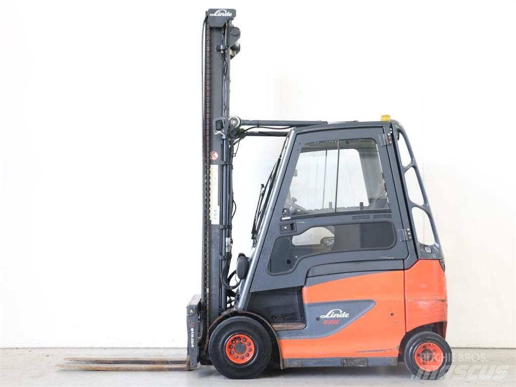 Linde E20/600H/387 El gaffeltrucks