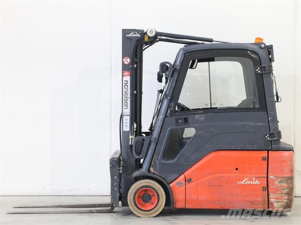 Linde E20L/386 El gaffeltrucks