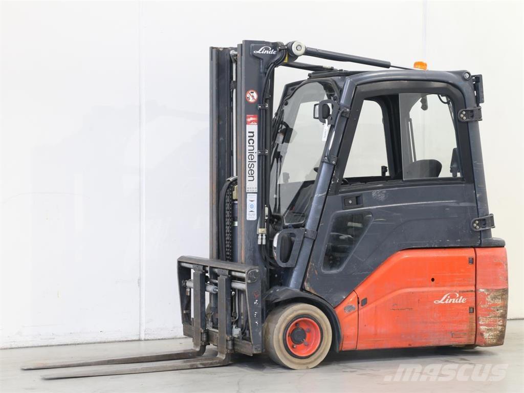 Linde E20L/386 El gaffeltrucks