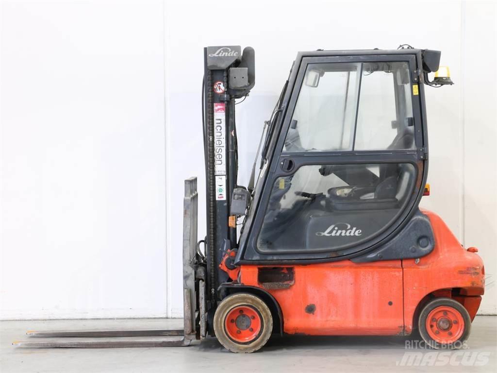 Linde E20P/335-02 El gaffeltrucks