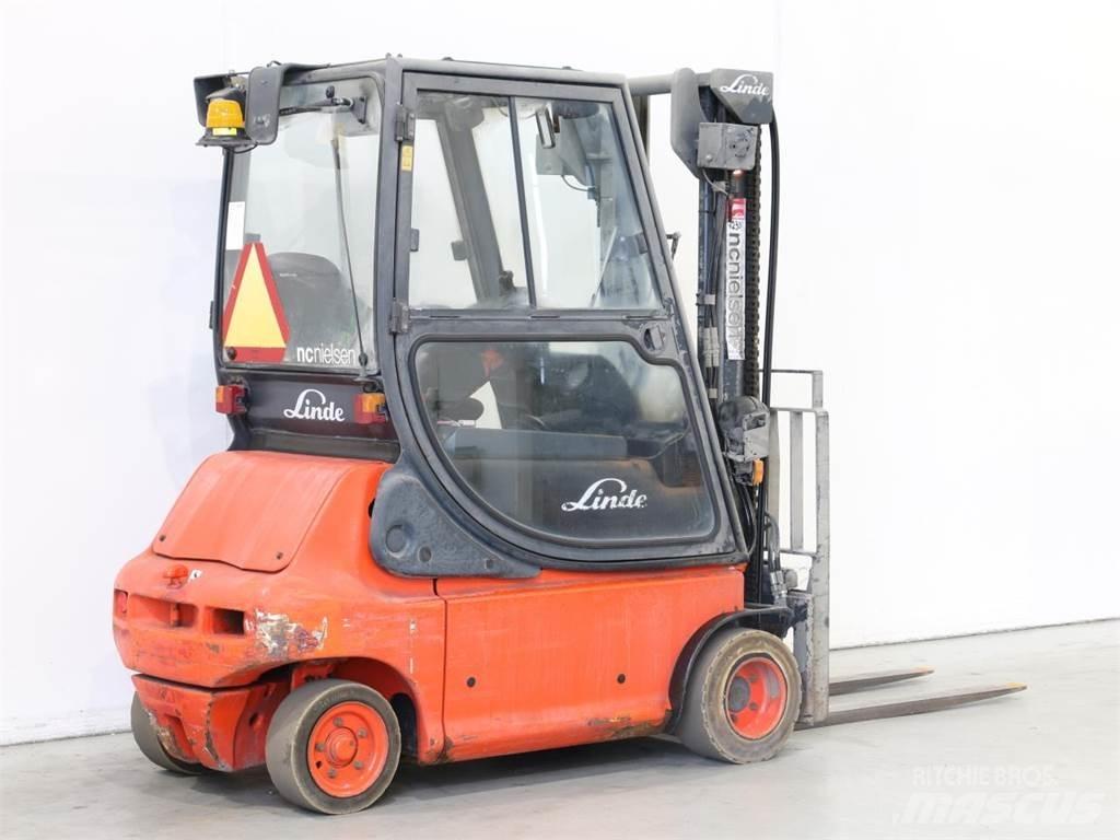 Linde E20P/335-02 El gaffeltrucks