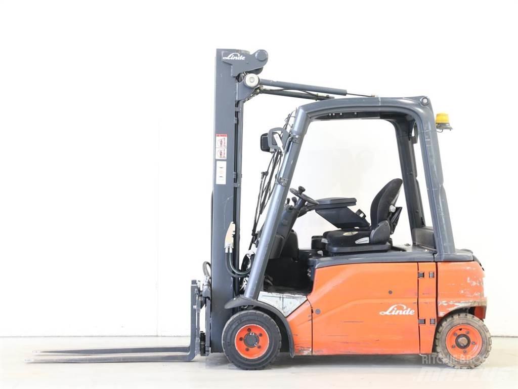 Linde E20PL/386-01 El gaffeltrucks