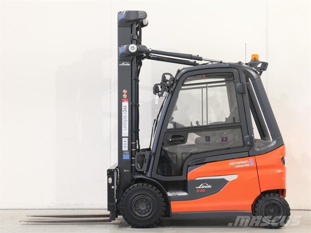 Linde E25/1252-01 El gaffeltrucks