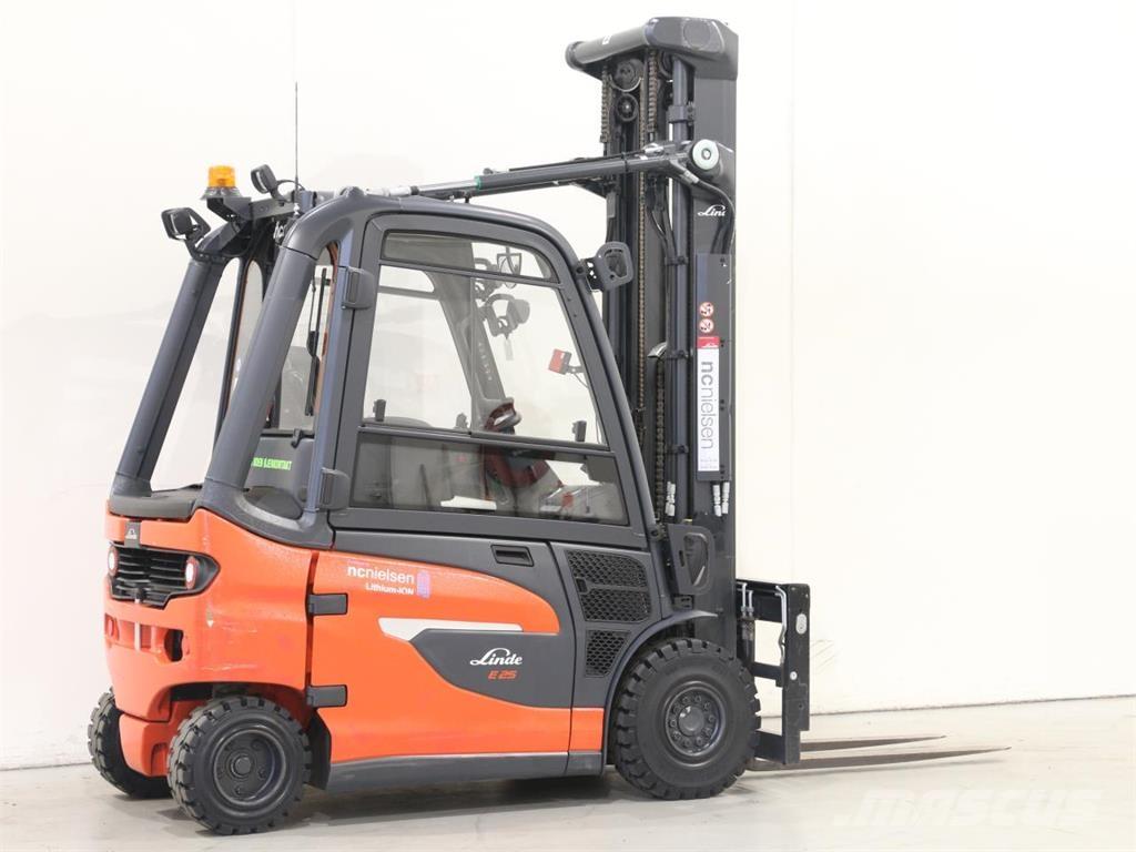 Linde E25/1252-01 El gaffeltrucks