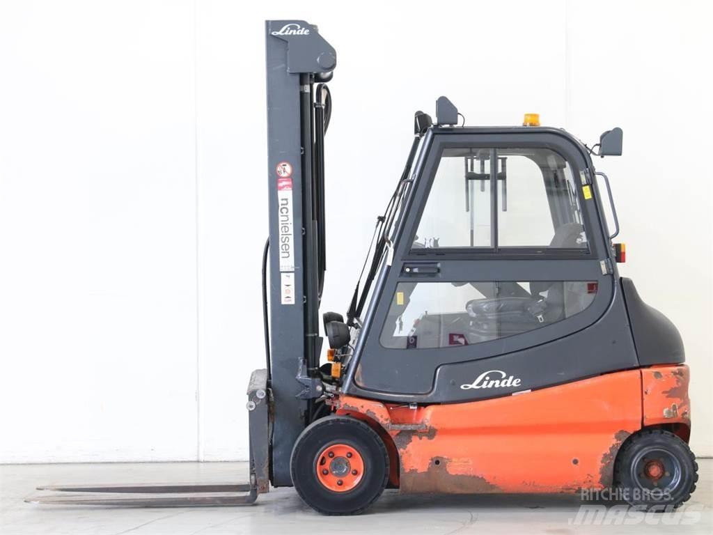 Linde E25/336-03 El gaffeltrucks