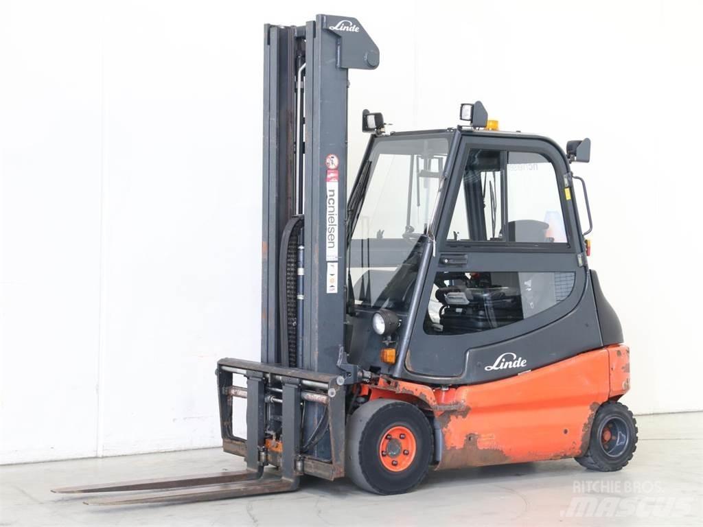Linde E25/336-03 El gaffeltrucks