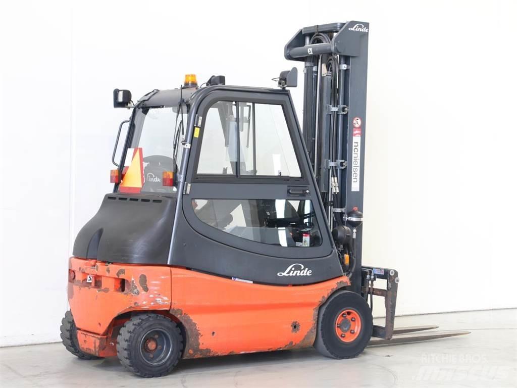 Linde E25/336-03 El gaffeltrucks