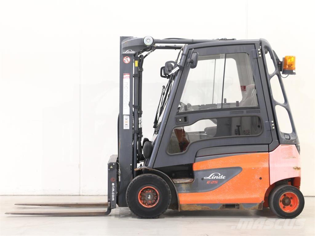 Linde E25/387 El gaffeltrucks