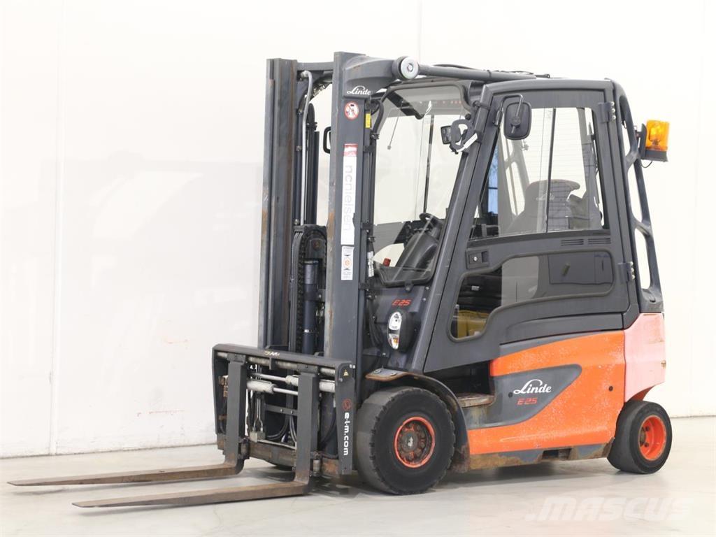 Linde E25/387 El gaffeltrucks