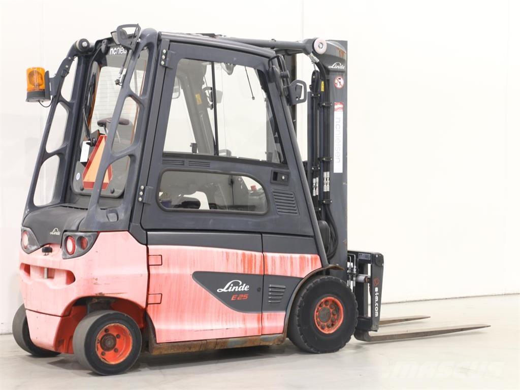 Linde E25/387 El gaffeltrucks
