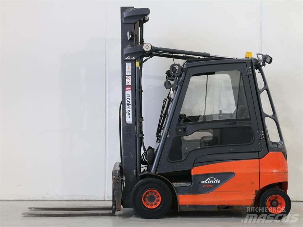 Linde E25/387-01 El gaffeltrucks