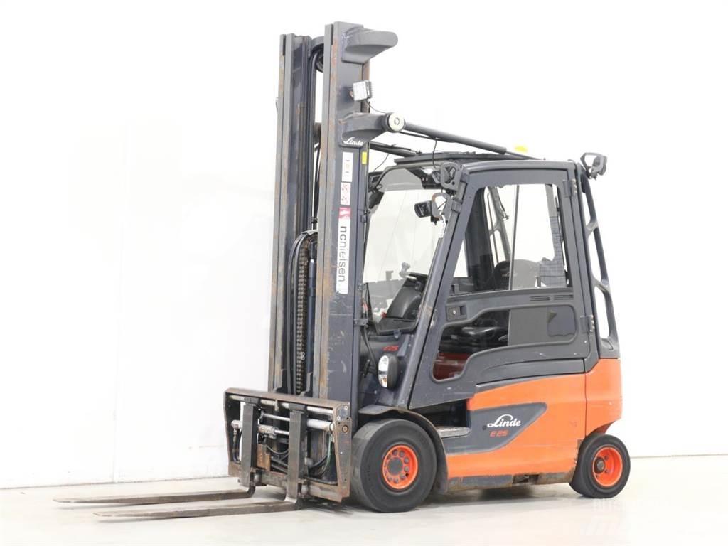 Linde E25/387-01 El gaffeltrucks