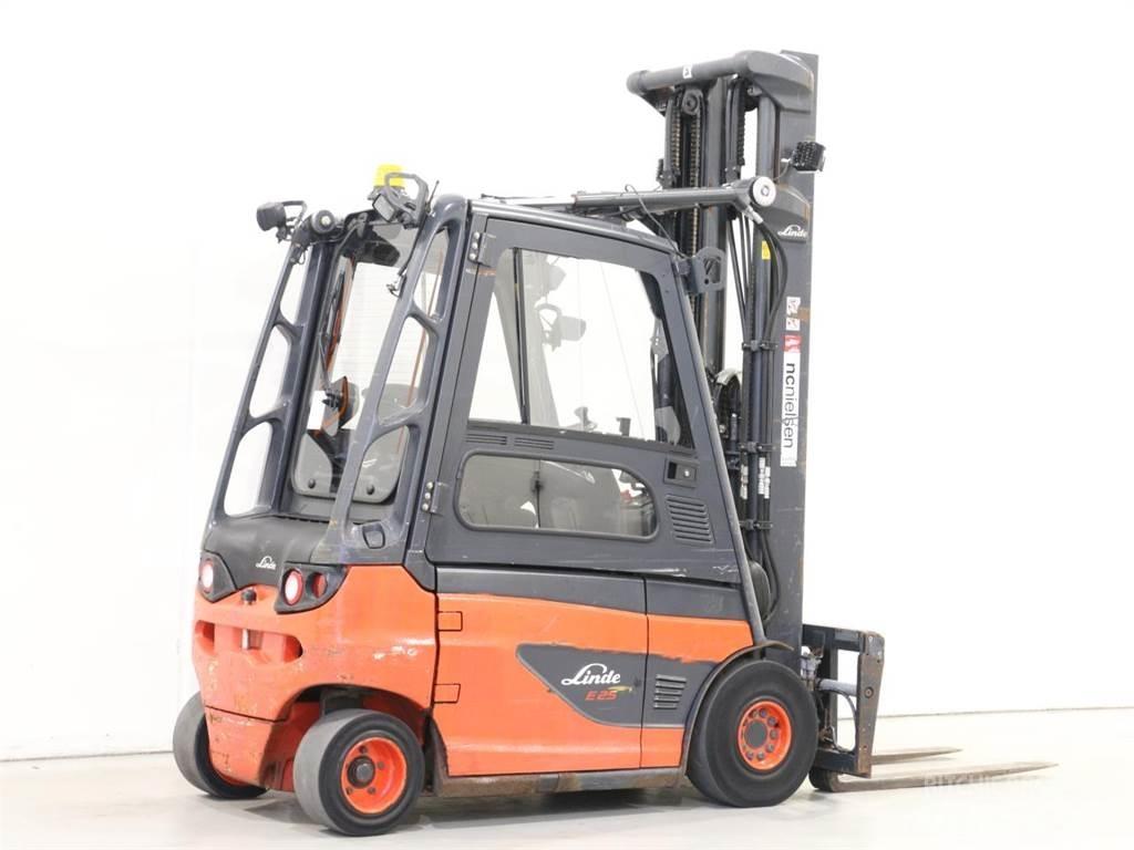 Linde E25/387-01 El gaffeltrucks