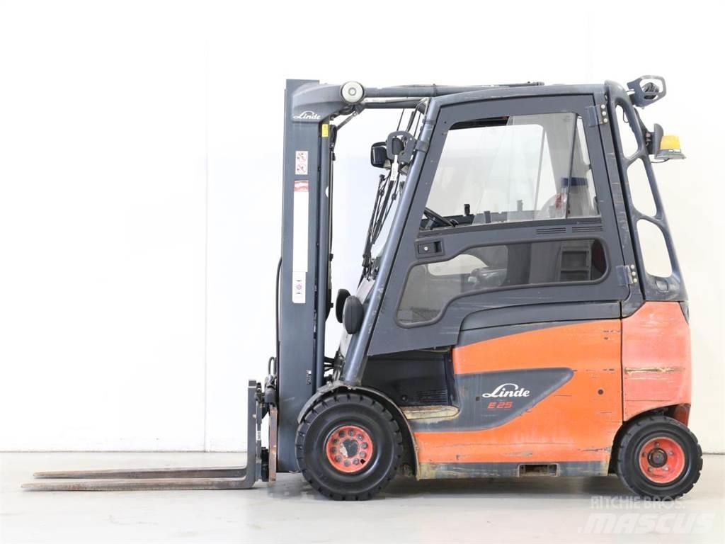Linde E25/600H/387 El gaffeltrucks