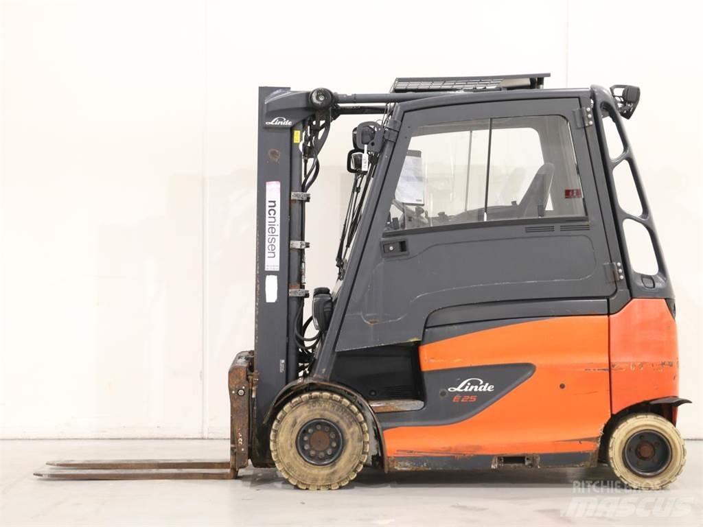 Linde E25/600HL/387 El gaffeltrucks
