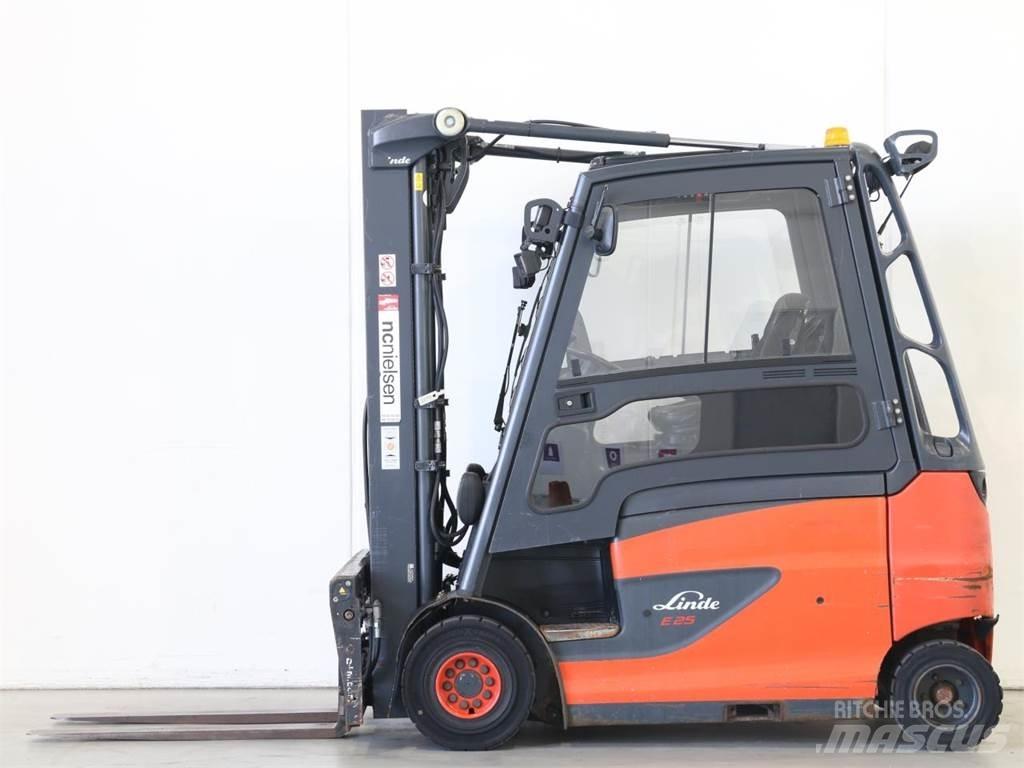 Linde E25/600HL/387 El gaffeltrucks
