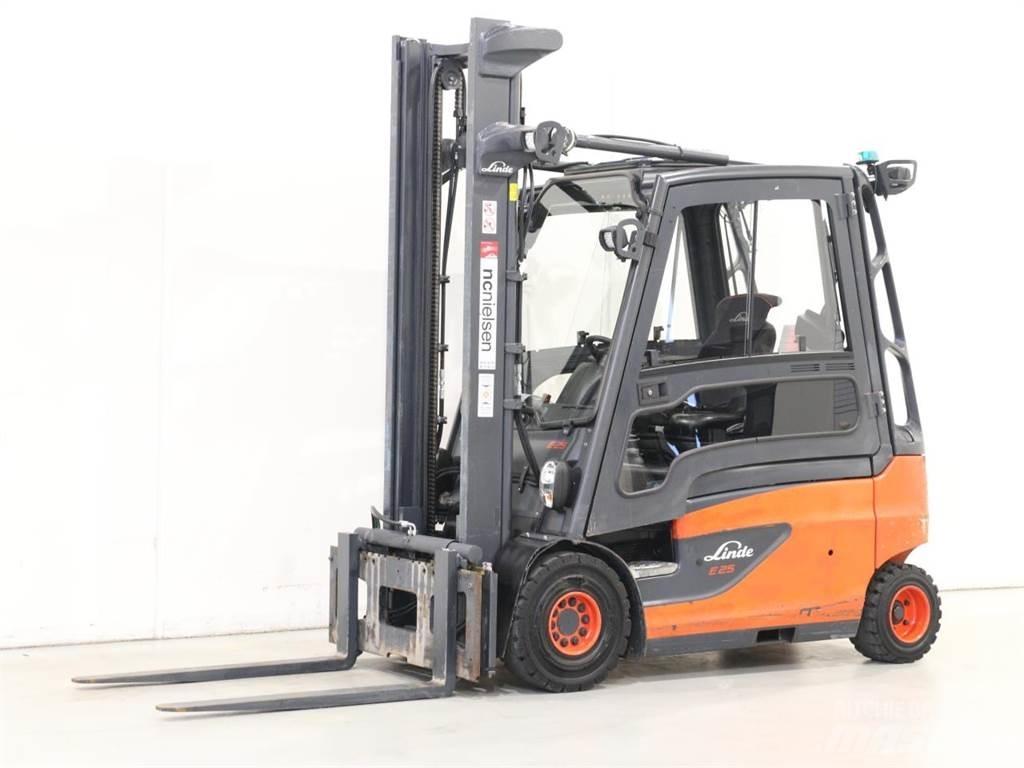 Linde E25L/387 El gaffeltrucks