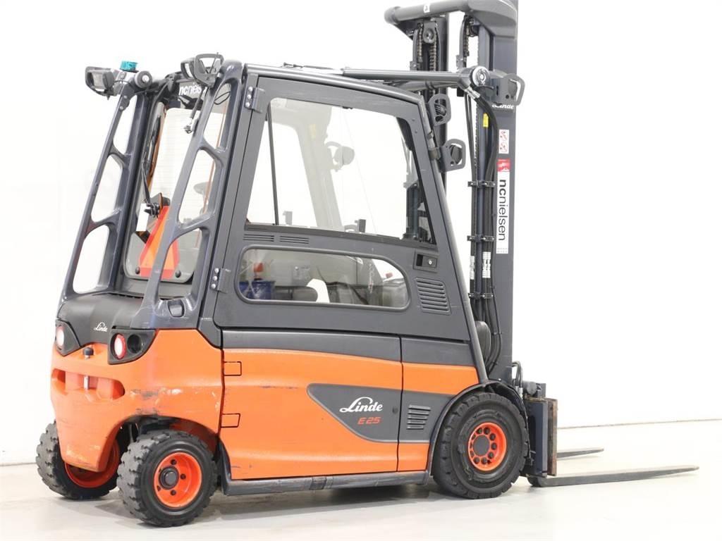 Linde E25L/387 El gaffeltrucks