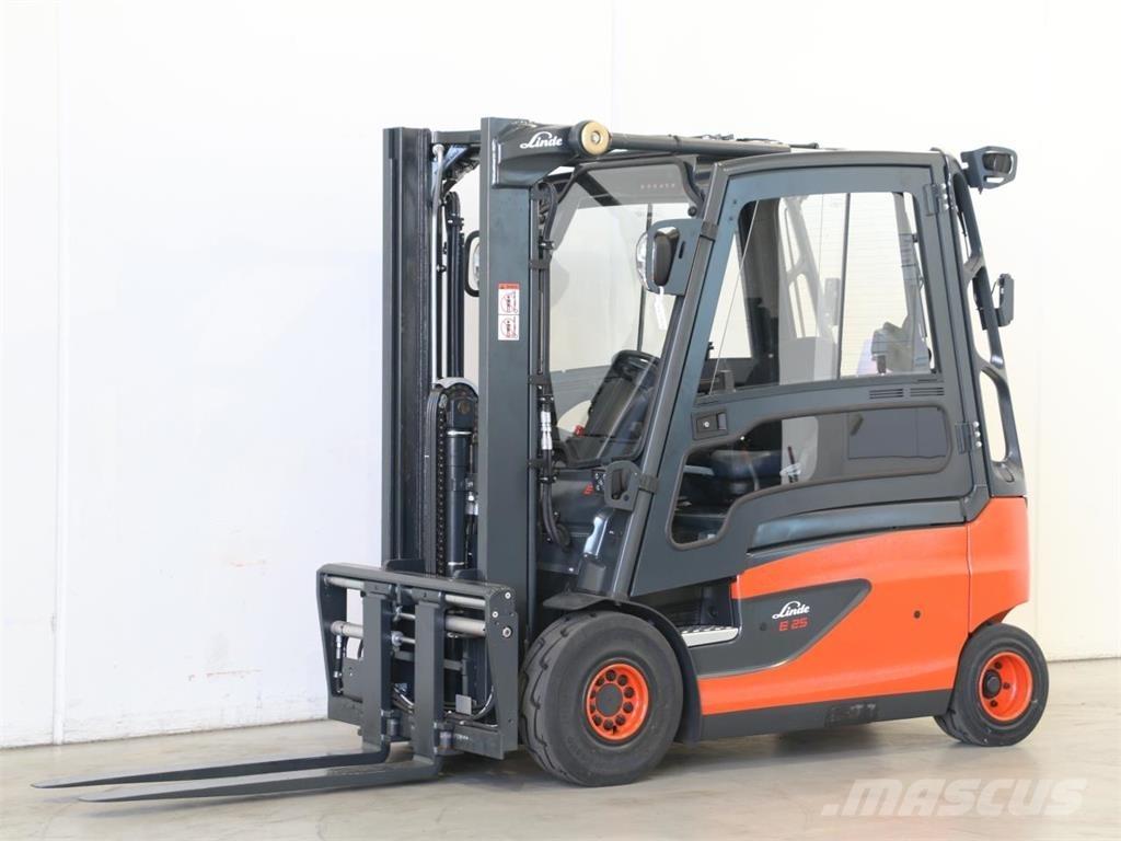 Linde E25L/387 El gaffeltrucks