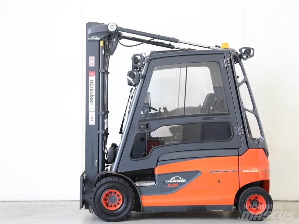Linde E25L/387 El gaffeltrucks