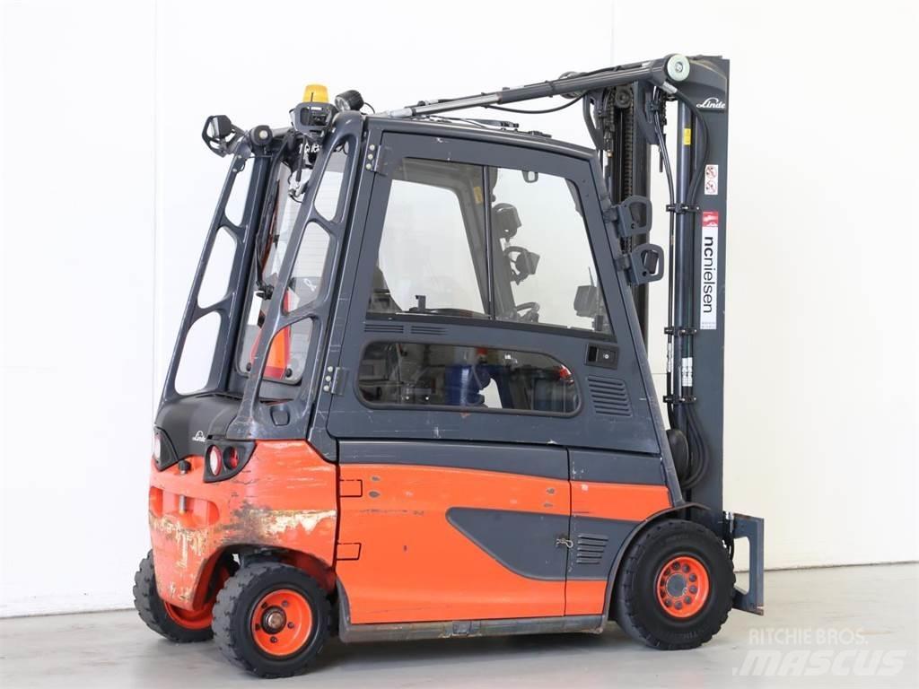 Linde E25L/387 El gaffeltrucks