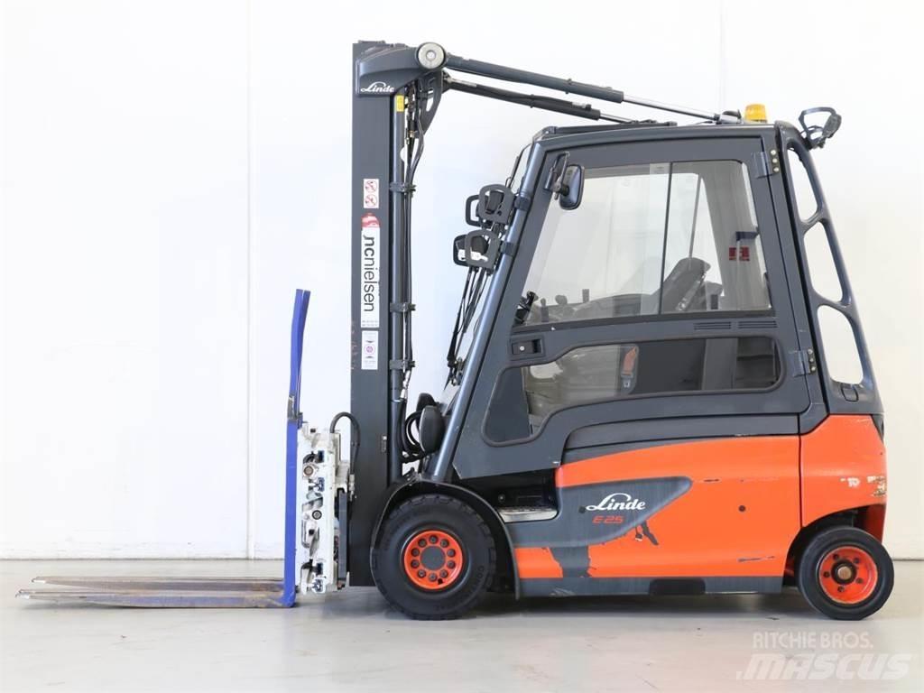 Linde E25L/387 El gaffeltrucks