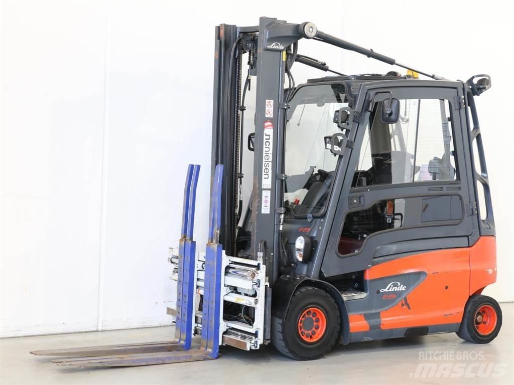 Linde E25L/387 El gaffeltrucks