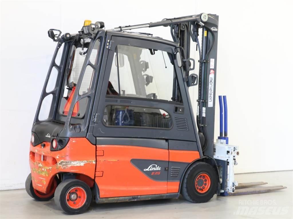 Linde E25L/387 El gaffeltrucks