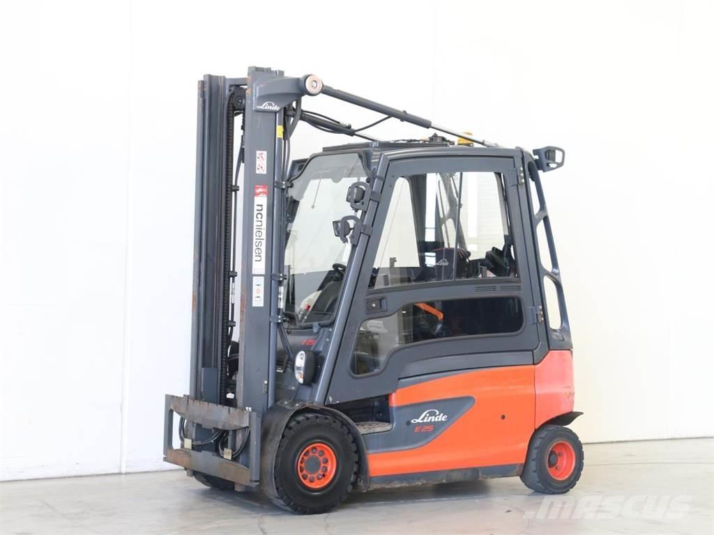 Linde E25L/387 El gaffeltrucks