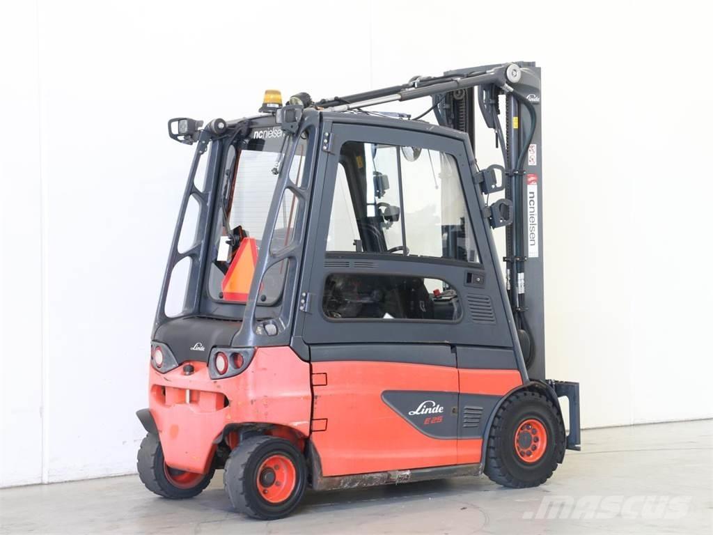 Linde E25L/387 El gaffeltrucks