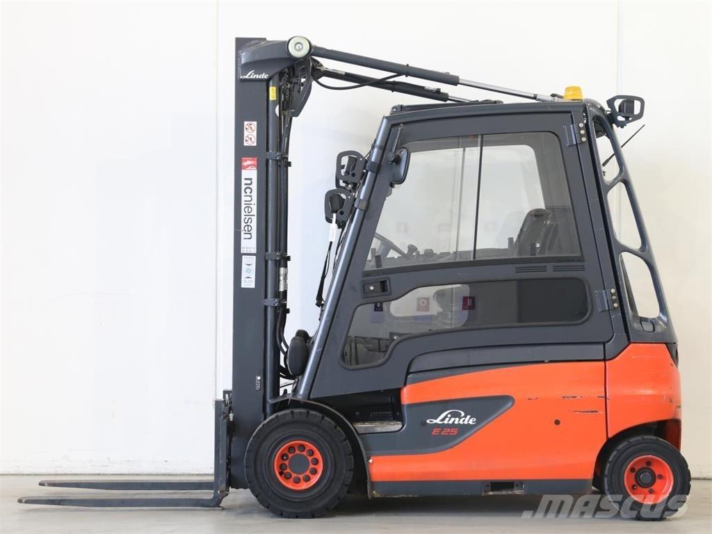 Linde E25L/387 El gaffeltrucks