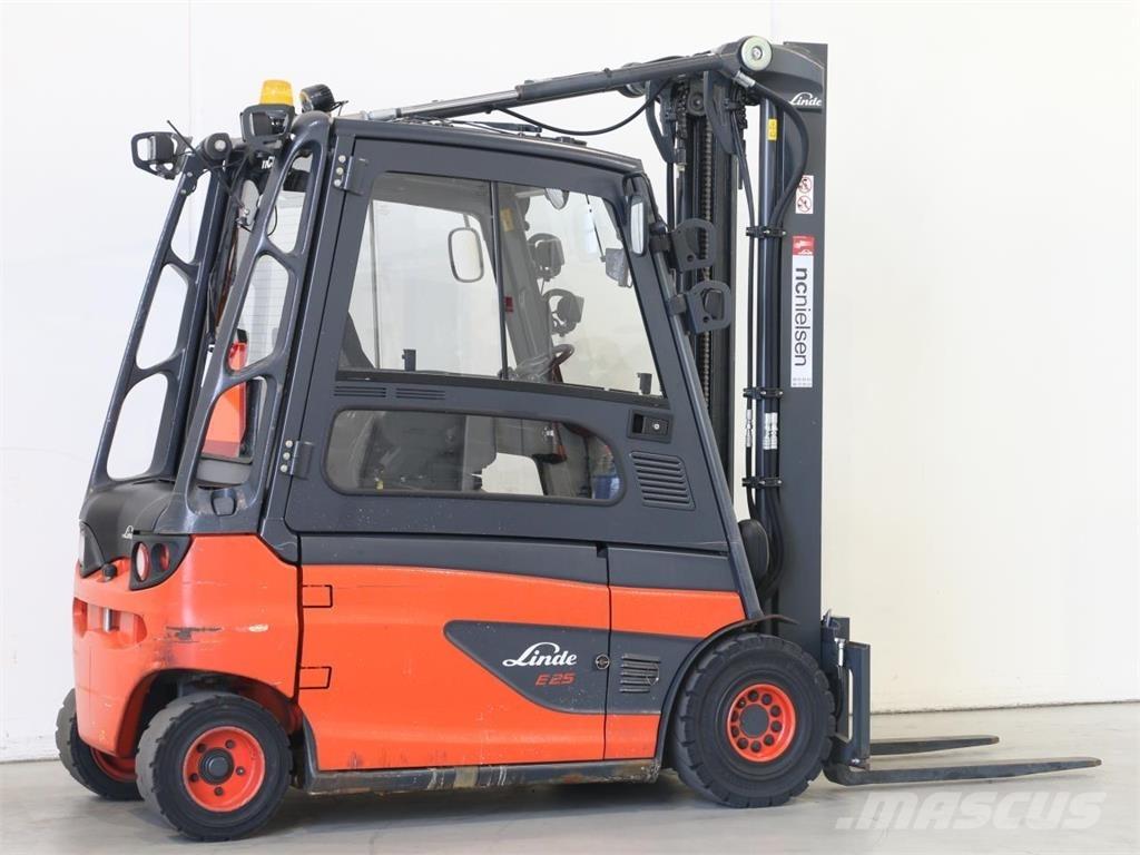 Linde E25L/387 El gaffeltrucks