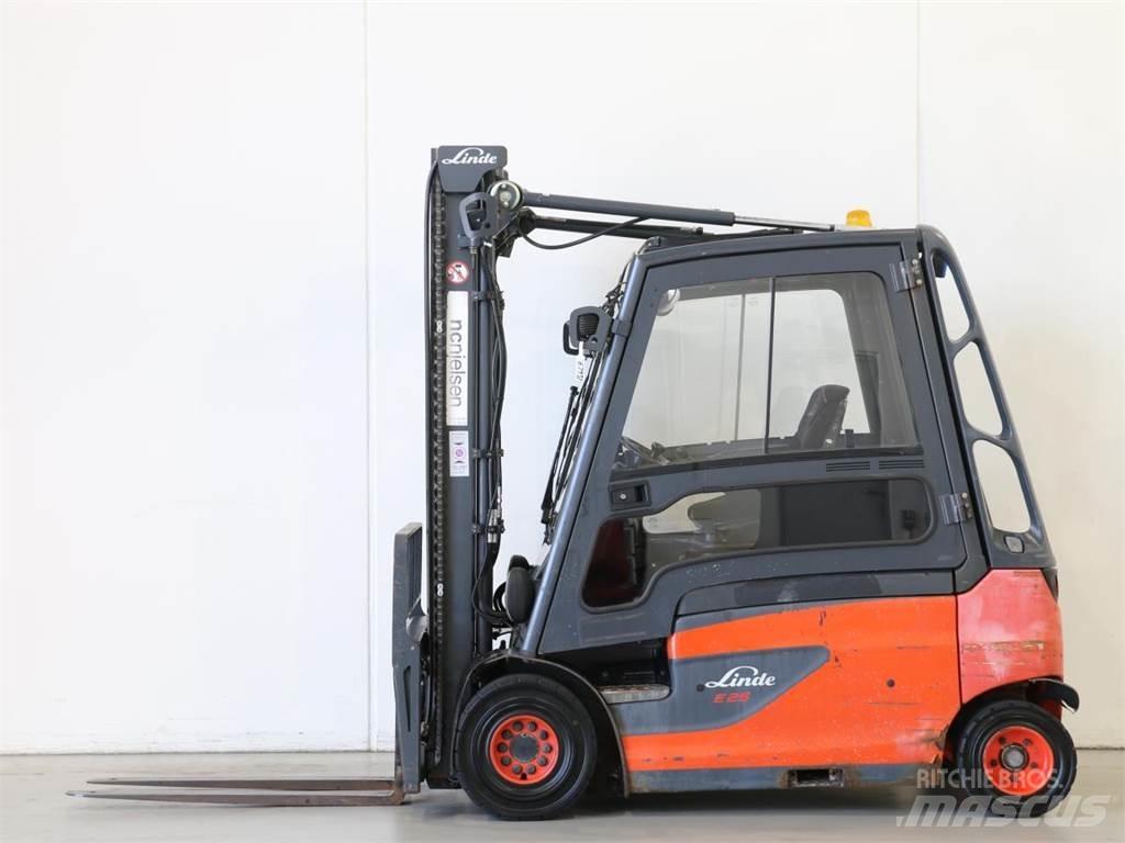 Linde E25L/387 El gaffeltrucks