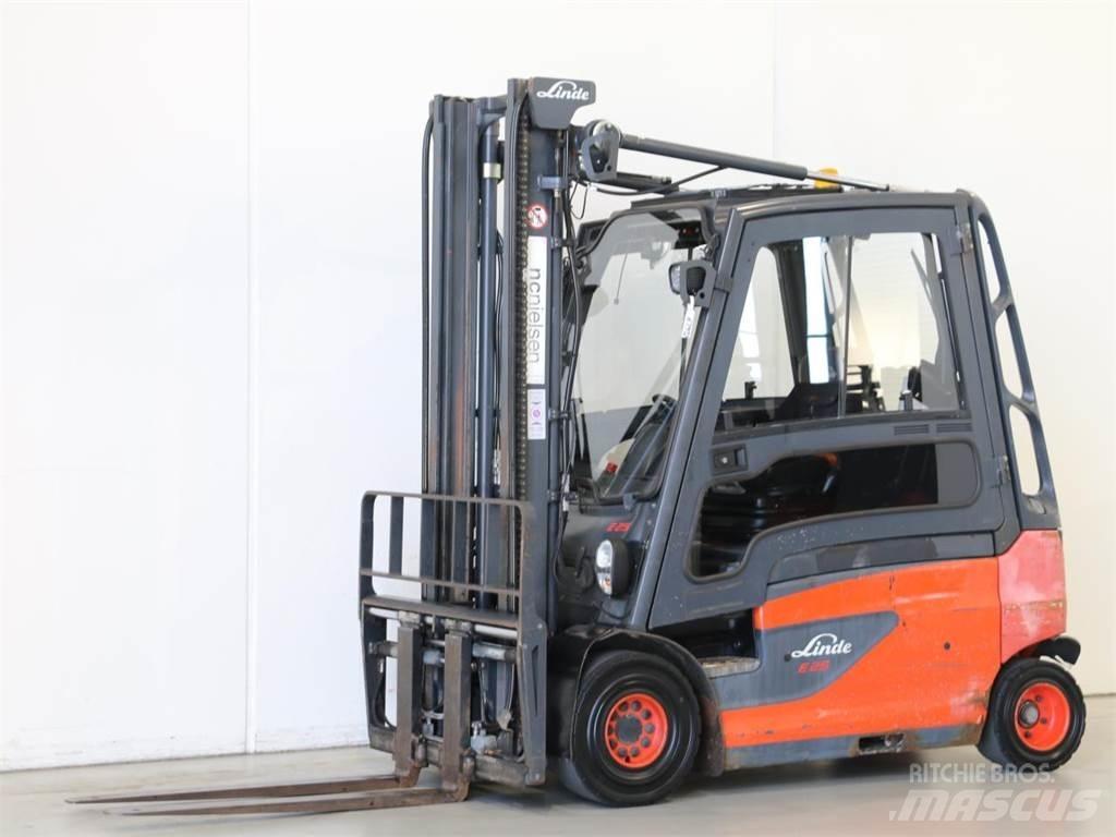 Linde E25L/387 El gaffeltrucks