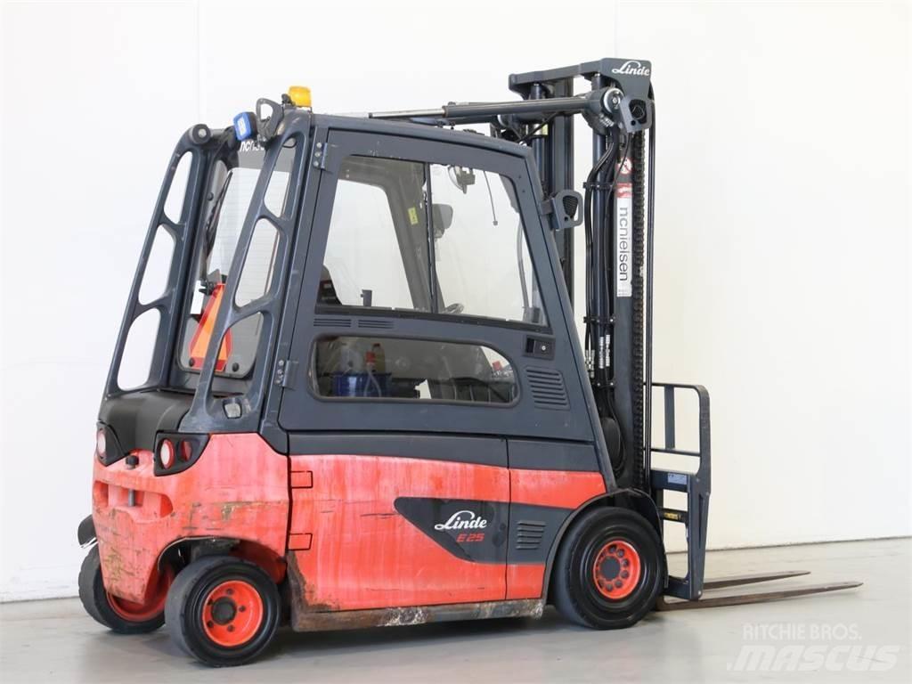 Linde E25L/387 El gaffeltrucks