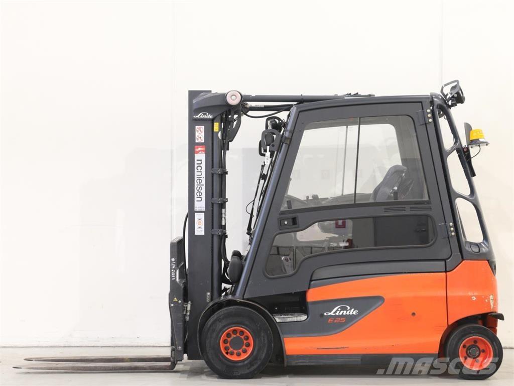Linde E25L/387 El gaffeltrucks