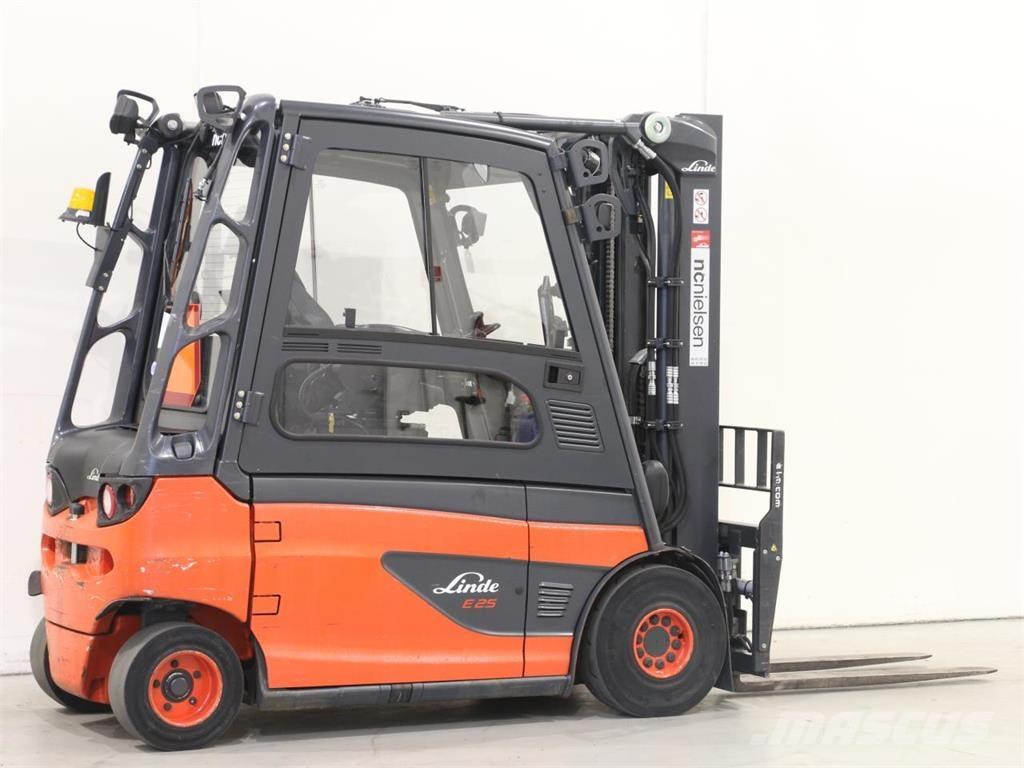 Linde E25L/387 El gaffeltrucks