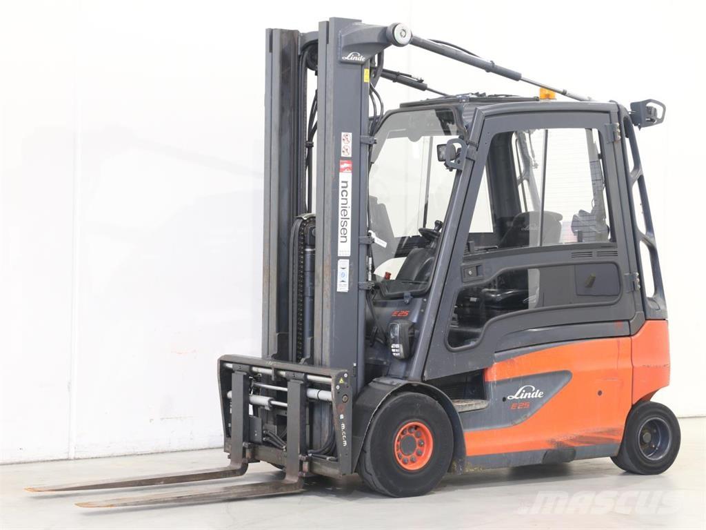 Linde E25L/387 El gaffeltrucks