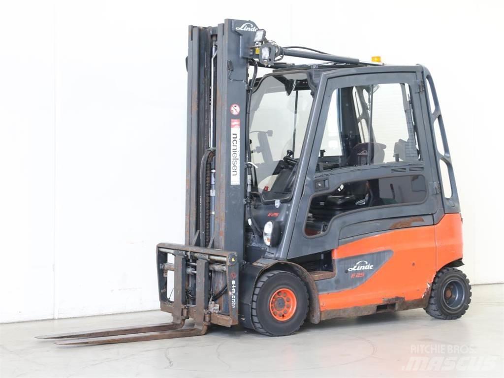 Linde E25L/387 El gaffeltrucks
