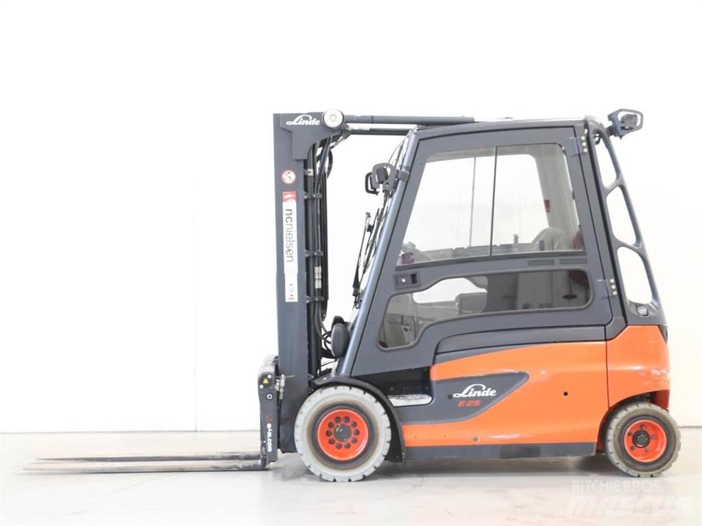 Linde E25L/387 El gaffeltrucks