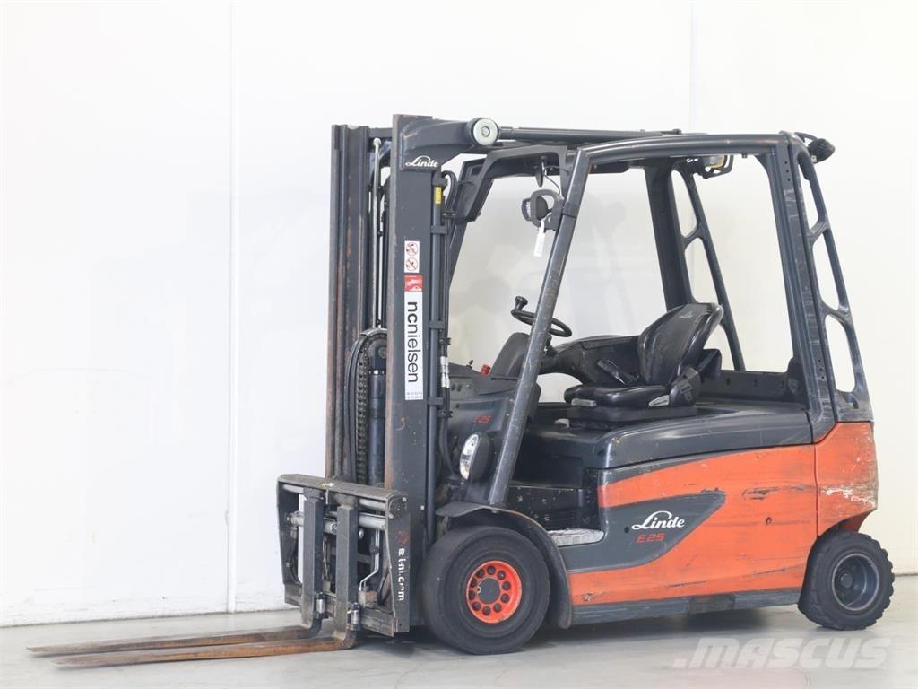 Linde E25L/387 El gaffeltrucks