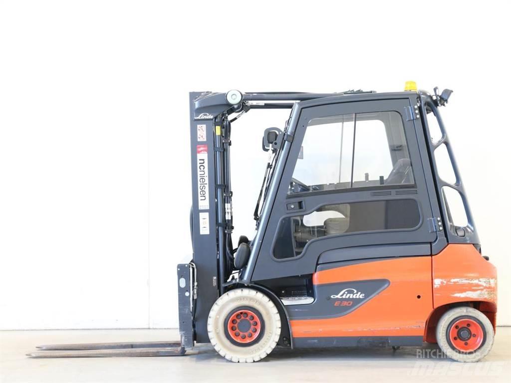 Linde E30/387 El gaffeltrucks