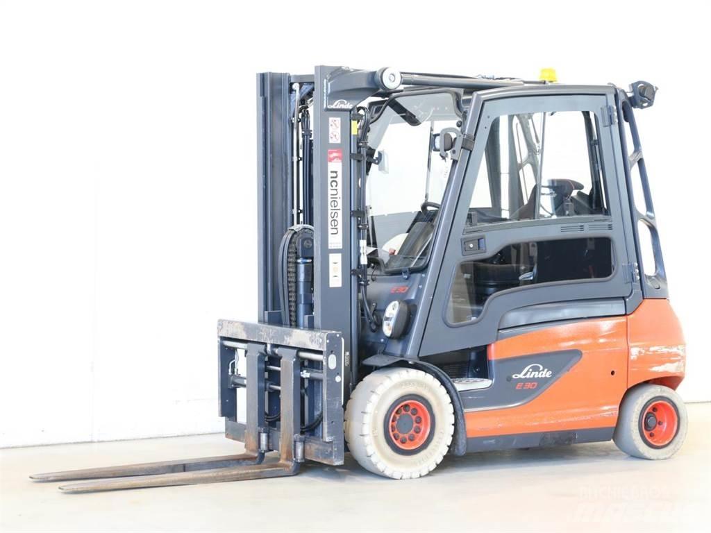 Linde E30/387 El gaffeltrucks